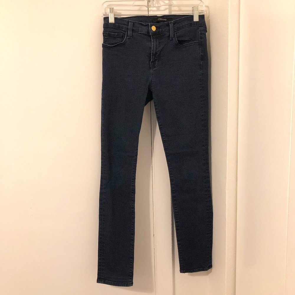 J Brand Bluebird Skinny Leg Dark Wash Jeans Sz 28